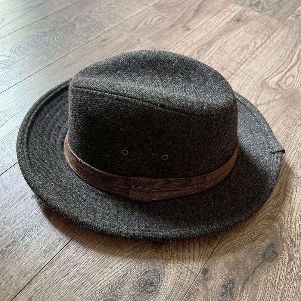 Circa1921 Dorfman Hat XL Wool Blend Mens Fedora - Picture 5 of 11